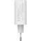 Зарядний пристрій COLORWAY GaN Mini 50W 2xUSB-C Dual Quick Charging White (CW-CHS050PD-WT)