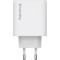 Зарядний пристрій COLORWAY GaN Mini 50W 2xUSB-C Dual Quick Charging White (CW-CHS050PD-WT)