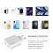 Зарядний пристрій COLORWAY GaN Mini 50W 2xUSB-C Dual Quick Charging White (CW-CHS050PD-WT)