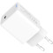 Зарядний пристрій COLORWAY GaN Mini 65W 1xUSB-C Fast Charging White (CW-CHS049PD-WT)