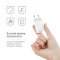 Зарядний пристрій COLORWAY GaN Mini 65W 1xUSB-C Fast Charging White (CW-CHS049PD-WT)