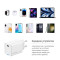 Зарядний пристрій COLORWAY GaN Mini 65W 1xUSB-C Fast Charging White (CW-CHS049PD-WT)