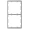 Рамка для выключателя AJAX Frame на 2 секции для LightSwitch Vertical