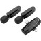 Беспроводной петличный микрофон HOCO L15 Crystal Dual-mic Lightning/Type-C Black