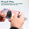 Адаптер PROMATE IHinge-LT 2-in-1 Audio & Charging Adaptor with Lightning Connector Gray