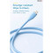 Кабель BASEUS Jelly Liquid Silica Gel Fast Charging Data Cable Type-C to iPhone 20W 2м Blue (CAGD020103)