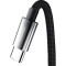 Кабель WUW X214 Type-C to Type-C PD 60W 1м Black