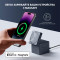 Бездротовий зарядний пристрій ANKER 3-in-1 Cube MagSafe 15W Wireless Charging Station Black (Y1811G11)