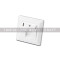 Розетка настенная 2E RJ-45 Cat.6 FTP White (2E-FASEPAN-1GROUND)