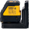 Нивелир лазерный DeWALT DCLE14201GB держатель + монтажная пластина + USB-C кабель + чехол
