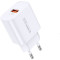 Зарядний пристрій REMAX RP-U119 Kiddy Series 1xUSB-A, 2.1A White w/Type-C cable