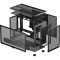 Корпус DEEPCOOL CH260 Black (R-CH260-BKNGM0-G-1)