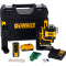 Нивелир лазерный DeWALT DCLE34035D1 АКБ 18V XR 2Ah + ЗУ + пульт ДУ + держатель + мишень + кейс
