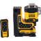 Нивелир лазерный DeWALT DCLE34035D1 АКБ 18V XR 2Ah + ЗУ + пульт ДУ + держатель + мишень + кейс