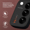 Мережевий фільтр COLORWAY CW-CHE34PDB Black, 3 розетки, 2xUSB-C, 2xUSB, 2м