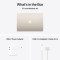 Ноутбук APPLE A3241 MacBook Air M4 15" 16GB/256GB Starlight (MW1J3UA/A)