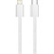 Кабель COLORWAY Fabric Braided Type-C to Lightning 2м White (CW-CBPDCL068-GR)