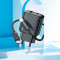Зарядний пристрій HOCO CS23A Sunlight 1xUSB-C, 1xUSB-A, PD30W, QC3.0 Black w/Type-C cable (6942007609968)