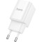 Зарядний пристрій HOCO C149A Charm 1xUSB-A, 1xUSB-C, PD30W, QC3.0 White (6942007630337)