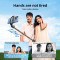 Монопод-трипод RTAKO Q10R MINI Clip Selfie Stick Matte Black