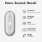 AI диктофон PLAUD.AI NotePin Lunar Silver