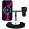 Бездротовий зарядний пристрій BELKIN Boost Up Charge Pro 3-in-1 Wireless Charger with MagSafe Qi2 15W Black (WIZ032KQBK)