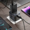 Зарядний пристрій BOROFONE BAC13 Leader 2xUSB-A, 1xUSB-C, PD20W, QC3.0 Universal Conversion Charger Black