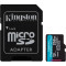 Карта пам'яті KINGSTON microSDXC Canvas Go! Plus 256GB UHS-I U3 V30 A2 Class 10 + SD-adapter (SDCG4/256GB)