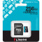 Карта пам'яті KINGSTON microSDXC Canvas Go! Plus 256GB UHS-I U3 V30 A2 Class 10 + SD-adapter (SDCG4/256GB)