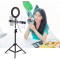 Штатив PULUZ 1.1m Height Tripod Mount Holder for Vlogging Video Light Live Broadcast Kits (PU419)