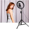 Штатив PULUZ 1.1m Height Tripod Mount Holder for Vlogging Video Light Live Broadcast Kits (PU419)
