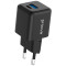 Зарядний пристрій PROOVE Pocket GaN Plus 25W 1xUSB-C, 1xUSB-A, PD3.0, QC4.0 Black