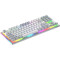Клавиатура HATOR Gravity TKL Aurum Orange Switch US White (HTK561)