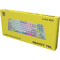 Клавиатура HATOR Gravity TKL Aurum Orange Switch US White (HTK561)