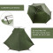Намет 2-місний NATUREHIKE Tagar 2 Dark Green (6927595793183)
