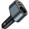 Автомобільний зарядний пристрій HOCO Z56 Friend 1xUSB-C, 1xUSB-A, 1xCar Charger, PD35W, QC3.0 Black (6942007633031)
