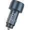 Автомобільний зарядний пристрій HOCO Z57B Glorious 1xUSB-A, 1xUSB-C, PD45W, QC3.0 Metal Gray (6942007633161)