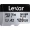 Карта памяти LEXAR microSDXC Professional Silver Plus 128GB UHS-I U3 V30 A2 Class 10 (LMSSIPL128G-BNANG)