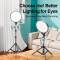 Кільцева LED лампа RTAKO AR-GTB03-35S Full- Face Fill Light