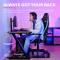 Кресло геймерское TRUST Gaming GXT719 Ruya Black (25185)