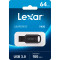 Флешка 64GB LEXAR JumpDrive V400 USB 3.0 Black (LJDV400064G-BNBNG)