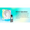 Комплект вентиляторов MONTECH RX120 PWM White 3-Pack