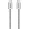 Кабель CANYON Onwire 60MG Type-C to Type-C Magnet Braided 60W 1м Light Gray (CND-CCMG60AB15LG)