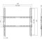 Кріплення настінне для ТВ AGN AGN70-440F 32"-70" Black