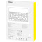 Чохол-клавіатура для планшета BASEUS Brilliance Series Magnetic Keyboard Case for iPad Mini 6 8.3" Cluster Black