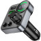 FM-трансмітер HOCO E86 Alegria PD30W+QC3.0 Car Charger with FM Transmitter Black