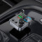 FM-трансмітер HOCO E86 Alegria PD30W+QC3.0 Car Charger with FM Transmitter Black