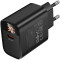 Зарядний пристрій BOROFONE BA97A Ilustre 1xUSB-C, PD30W, QC3.0 Black
