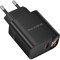Зарядний пристрій BOROFONE BA97A Ilustre 1xUSB-C, PD30W, QC3.0 Black