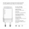 Зарядний пристрій COLORWAY GaN Mini 35W 1xUSB-C Fast Charging White w/Type-C cable (CW-CHS056PDC-WT)